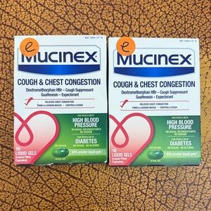 Mucinex Cough & Chest Congestion Liquid Gels 32 gels, no offers . Exp10/25